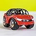 Bright Starts Ford Rattle & Roll Mustang Race Oball Car Toy Push and Go Vehicle, Easy Grasp, Ages 3 Months+, Red & Black