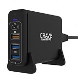 75W 4-port Desktop Charger, Crave PowerHUB PRO [60W