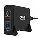 75W 4-port Desktop Charger, Crave PowerHUB PRO [60W PD + Quick Charge QC3.0] Multi-Port Charger Hub with Fast IC Technology for MacBook with Thunderbolt 3 port, laptops, iPhone, iPad, Samsung and more primary