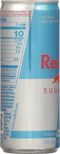 RED BULL SUGARFREE ENERGY DRINK, 8.4 OZ
