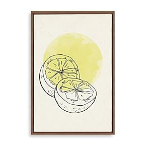 signwin Framed Canvas Wall Art Modern Geometric Pattern...