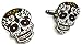 Day of the Dead Dia De Los Muertos Skull Mask Cufflinks Cuff Links Set Pair