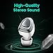 Letsfit True Wireless Earbuds, Bluetooth 5.0 Headphones, HD Stereo Sound Wireless Sports Earphones for Running, Mini Headset with Charging Case, Built-in Microphones, 13.5H Worktime