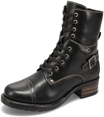 Taos Footwear Gray Lace-Up Ankle Boots with Side Zipper Comfortable Ankle Boots For Women | Taos® Official Store  main image 3