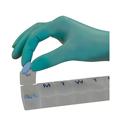 Polyco GL663-9.5 Bodyguards Vitrile Vinyl PF Glove, Size 9.5