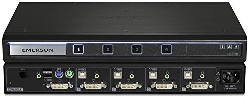 Cybex Secure 4K UHD KVM 4-Port DVI-I EAL4+ NIAP TAA Compliant (SC840-001)