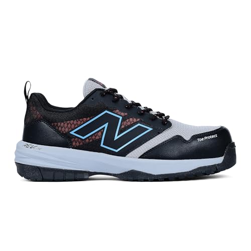 New Balance Quikshift Composite Toe Men's Industrial Work Shoes, Black/Blue/Red…