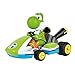 Carrera RC 162108 Official Licensed Mario Kart Yoshi Race Kart 1:16 Scale 2.4 GHz Splash Proof Remote Control Car Vehicle with Sound and Body Tilting Action - Rechargeable Battery - Kid Toys