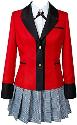 Noveltyboy Jabami Yumeko Costume Kakegurui Compulsive Gambler Noveltyboy Jabami Yumeko Costume Kakegurui Compulsive Gambler