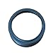 THINKCHANCES Food Safe and BPA Free Matt Black Aluminum Screw Rust Resistant Metal Rings/Bands for Mason, Ball, Canning Jars (12 Pack, Wide Mouth)