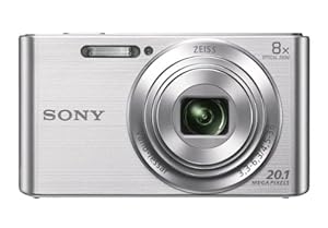 Sony DSCW830 20.1 MP Digital Camera with 2.7-Inch LCD (Silver)