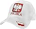 Polska Crest Velcro Adjustable Hat Poland Flag Emblem Polish Pride Cap