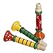 Bhbuy Baby Kid Children Wooden Musical Instrument Trumpet Hooter Bugle Suona Toy