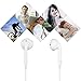 Chicom chen-c012 Earphones with Microphone Premium Earbuds Stereo Headphones and Noise Isolating Headset for Apple iPhone/iPod/iPad/Samsung Galaxy S7/S8 and Android Phones - White - 2 Piece