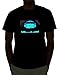 EmazingLights DJ Disco Ball With Headphones Sound Activated Light Up Rave Shirt