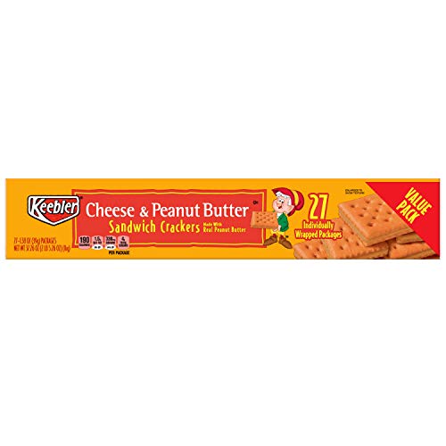 5 Keebler+Cheese+Sandwich+Crackers+Packages