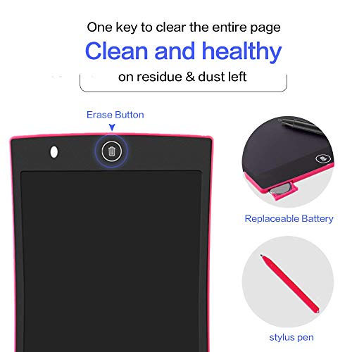 image for Kimiandy LCD Writing/DrawingTablet for Kids, 8.5-Inch Writing Board Do