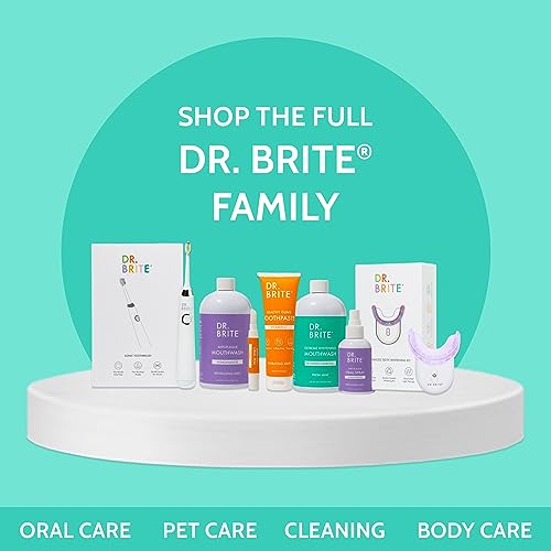 Dr. Brite Natural Whitening Mouthwash, AlcoholFree, Doctor Formulated