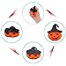 Anboor 4.3 Inches Squishies Pumpkin Hat Kawaii Slow Rising Scented Squishies Stress Relief Kid Toys Halloween Decorative Props,1 Pcs Random