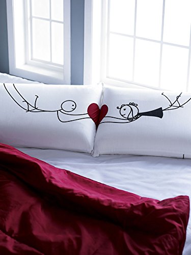 Buy Stoa Paris Love Trapeze Pillow Talk Bedlinen Cotton Double