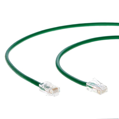 InstallerParts Ethernet Cable CAT5E Cable UTP Non-Booted 50 FT - Green - Professional Series - 1Gigabit/Sec Network / Internet Cable, 350MHZ