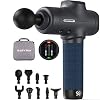 Massage Gun Deep Tissue Muscle with 9 Head Attachments – Handheld Percussion Massager for Neck, Shoulder, Arms…
