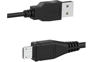 HAUZIK PS4 Controller Charger Cable, Micro USB Charging Cord for PlayStation 4, 6 Foot, 2 Pack