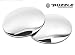 Cardeco Plus SL Lens - Angle Adjustment Type - Flat Type Selectable Installation Product- Moving Slim Circle Blind Spot Mirror SL Lens 2 inches(50.8mm) 2-pc Set For All Universal Vehicles Car Fit