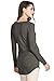 Sweet Mommy Bamboo Simple Maternity and Nursing Long Sleeve Tee Shirt
