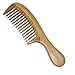 FREUDEWOOD™ Anti-static Sandalwood Comb with Handle for Curly Hair
