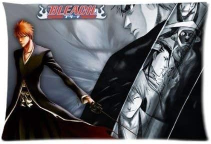 From Ur pillowcase Anime Bleach Kurosaki Ichigo Pillowcases Custom Pillow Case Cushion Cover (35cmx50cm)
