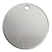 RMP Stamping Blanks, 1-1/4 Inch Round with Hole, Aluminum 0.063 Inch (14 Ga.) - 50 Pack