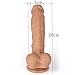 Namee Deluxe Realistic Dong Penis, 20 CM Premium Dildo Huge Cock with Natural Tight Veins and Extra Strong Suction Cup&Ball for Woman Adult Sex Toys Sex Games (415 g) (7 inches)thumb 2