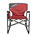Mac Sports C2163A-100 MacRocker Foldable Outdoor Rocking Chair | Collapsible Folding Rocker Springless Rust-Free Anti-Tip Guard for Camping Fishing Backyard | Weight Capacity up to 225 lbs – Redthumb 1