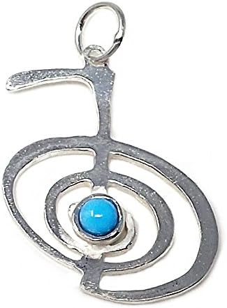 Law chokurei 925m silver pendant blue stone [AB4958]