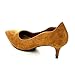 C LABEL FELITSA-1 Women's Slip On Pointed Toe Kitten heel Derss Pumps