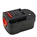 POWERAXIS 14.4V 2Ah Battery for Black and Decker Drill HPB14, 14.4V Replacement Battery Power Pack for B&D Firestorm Cordless Tools FSB14 FS140BX 499936-34 A14 BD1444L HPD14K-2 CP14KB