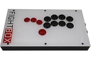 FightBox F9-PC All Button Leverless Arcade Fight Stick Game Controller Compatible With PC/PS3/Switch