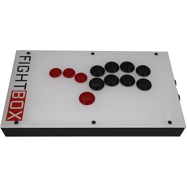 Amazon.com: FightBox F10-EX-PC All Button Leverless Arcade