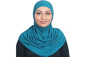 AL AMIRA One Piece Cotton Hijab – Easy Slip-On Style