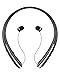 Wireless Headphones, Cocopa V4.1 Bluetooth Headphones Hi-Fi Stereo Neckband Wireless Headset Retractable Earbuds with Mic IPX5 Sweatproof for Running Gym Workout Talk Time Up To 15 Hours (Black)