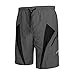 Santic Men's 4D Padded Loose-Fit Cycling Shorts Grey,M