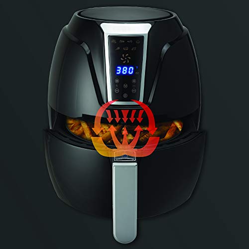 Emerald Air Fryer with Digital LED Touch Display 1400 Watts 3.2L