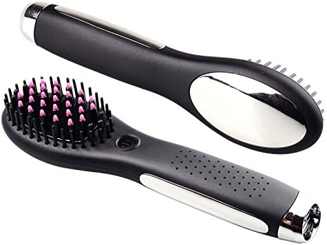 Travel Straightening Brush, Mini Wireless Hair Straightening Brush comb, mini-straighteners in Portable Size