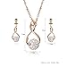 M-Tree Stainless Steel Jewelry Sets - Fashion Cute Ball Pendant Necklaces Stud Earring For Women