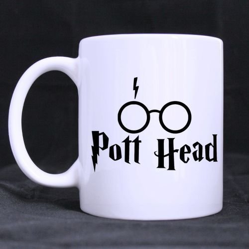 Coffee Mug Harry Potter Pott Head 11 OZ White Mug