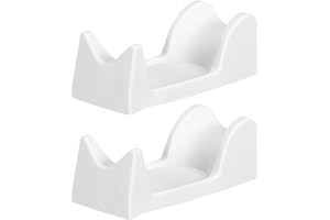 Ipetboom Nail Drill Holder Stand: 2pcs Portable Polishing Grinding Handle Rack Brackets - Manicure Tool for Nail Salon Home Lover, Random Color