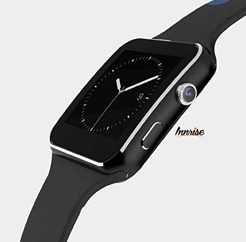Innrise X6 Bluetooth Smart Watch with Sim Card Slot and Camera (Black)