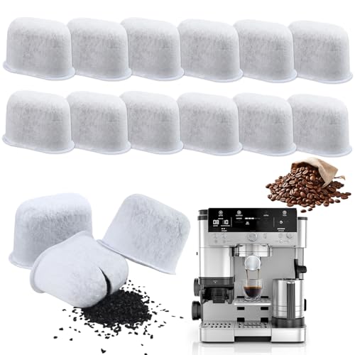 41z8n+qfpgL 12 Stück Wasserfilter Einsätze Für Ninja Luxe Cafe, Filter Zubehör Für Ninja Kaffeemaschine, Ersatz Wasserfiltereinsätze Für Ninja Kaffeevollautomat, Aktivkohlefilter Kohlefilter Für Ninja Cafe Luxe