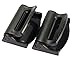Nicebee 2Pcs Black Universal Fit Car Seatbelt Adjuster Clip Belt Strap Clamp Shoulder Neck Comfort Adjustment Child Safety Stopper Buckle